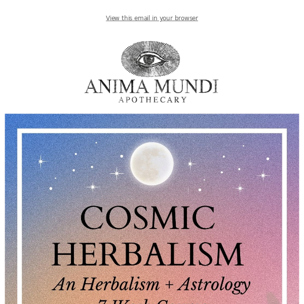 Herbalism + Astrology 🌱🌜7 Week Course