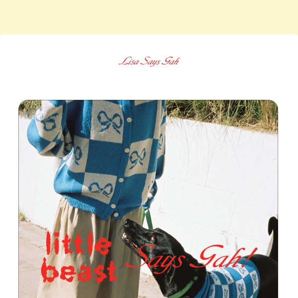 🐾 Meet The New LSG x Little Beast Collab!