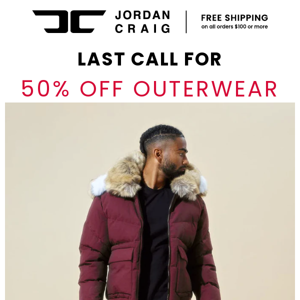 Final hours of Winter Outerwear Clearance!