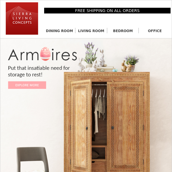 Shop Wardrobe Armoires with Handy Drawers »