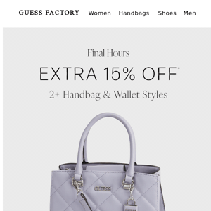 Final Hours: Deals on Handbags & Wallets