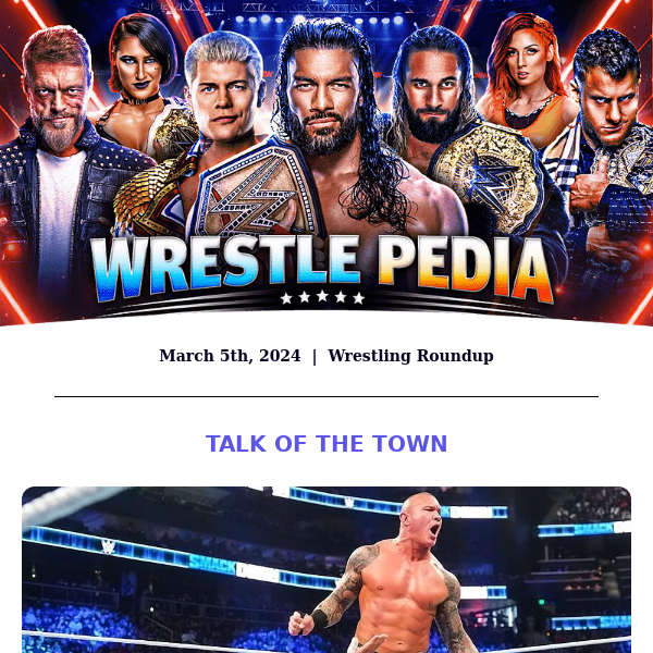 Who will Randy Orton face at WrestleMania? The countdown is on