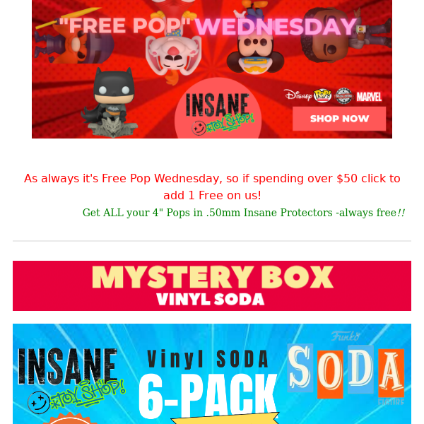 🌟🌟We just posted 700+ Pop Collection! + SODA Mystery 6-packs​​🌟🌟