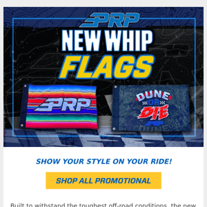 The Only Flags for Fun Off-Road 🔥 New PRP Whip Flags!