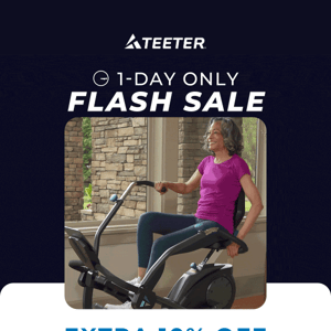 1-Day Flash Sale - Extra 10% off!