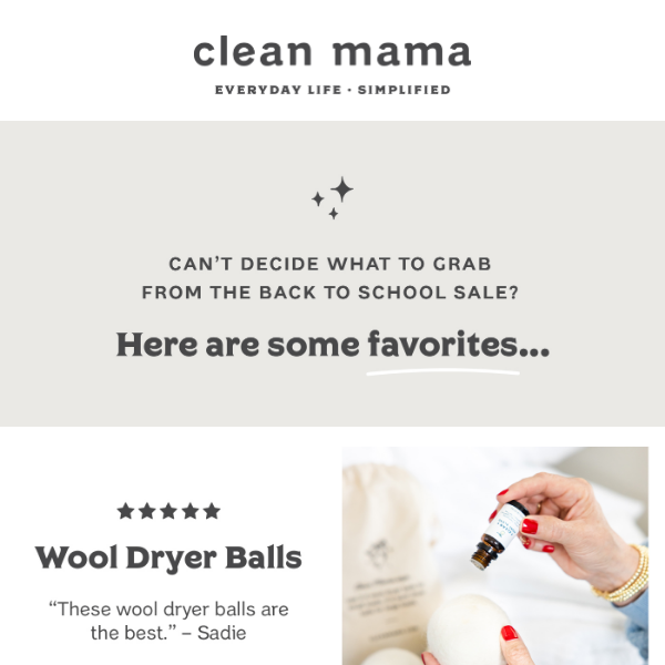 Clean Mama - Latest Emails, Sales & Deals