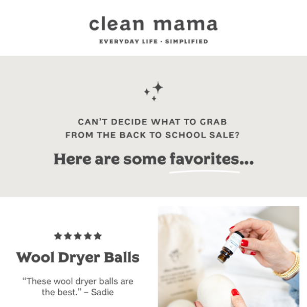 How to Use Wool Dryer Balls - Clean Mama