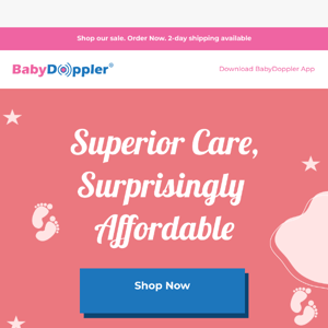 Premium Care, Unbeatable Value - Choose Baby Doppler