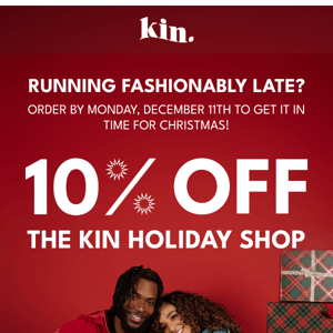 10% Off KINsies & Holiday Gifts 🤩