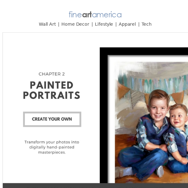 Painted Portraits -> The Perfect Gift for Any Occasion