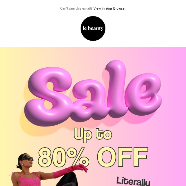 🚨 LITERALLY, OUR BIGGEST SALE EVER 🚨