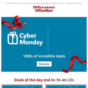 Break the Internet with Cyber Monday