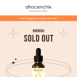Nourish Hair Treatment is Now Sold Out 🍊