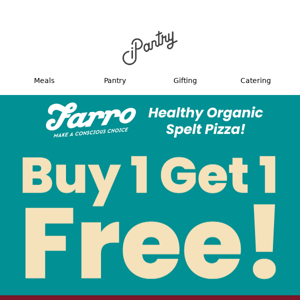 🍕🍕 Double the Pizza Delight!! Buy 1 Get 1 FREE on Farro Pizzas!