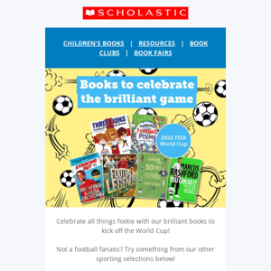 Super sporty books for young readers ⚽