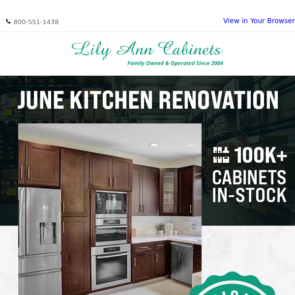 Green Shaker Kitchen Cabinets- Lily Ann Cabinets