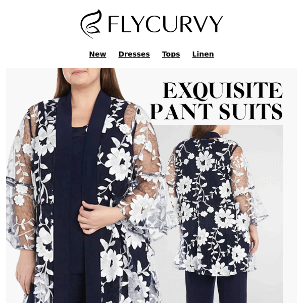 FlyCurvy, Brand new pant suits for spring😀