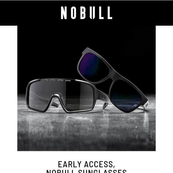 NOBULL Sunglasses, our newest accessory.