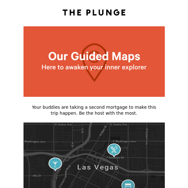 Map out your bachelor party, honeymoon & more