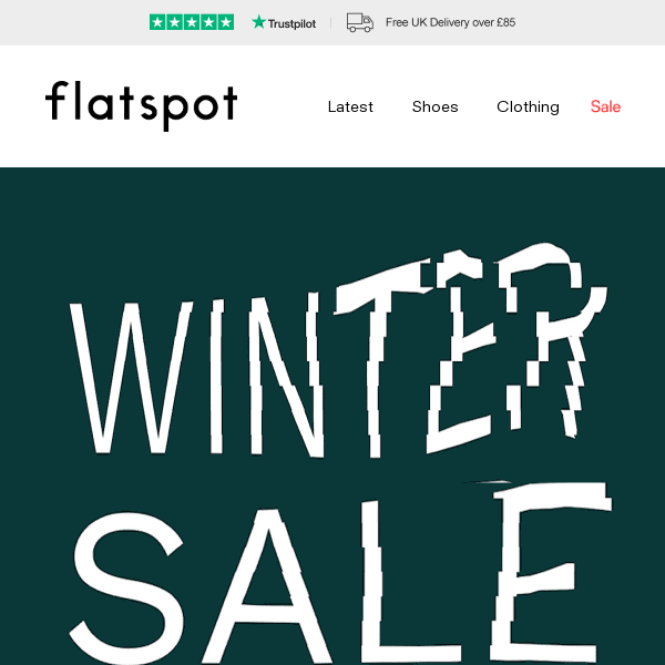 Flatspot Winter Sale - Online Now