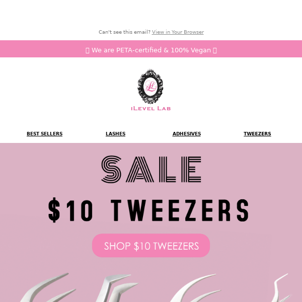 🎉 Sale! $10 Tweezers ⚔️