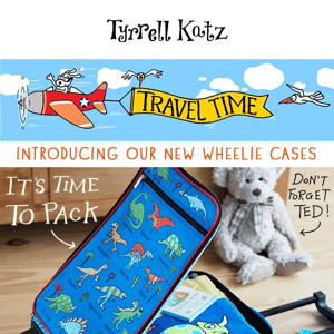 New In! Kids Wheelie Cases