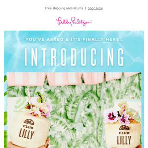 Introducing our NEW loyalty program, Club Lilly!