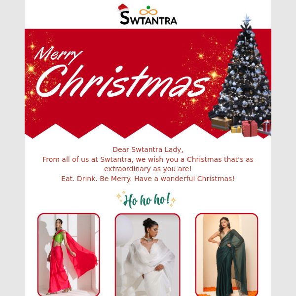 Hi Swtantra , Be Merry! Have a wonderful Christmas! 🎅🏻🎀