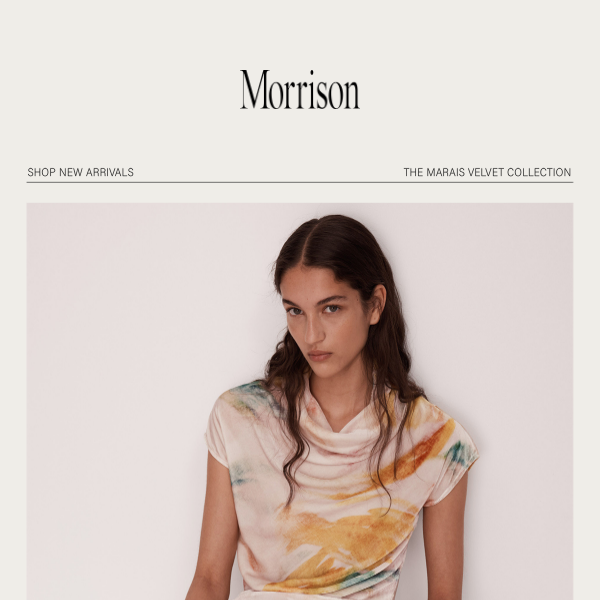 NEW  | The Marais Silk Velvet Collection