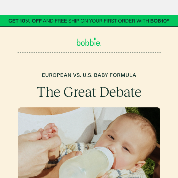 European vs. American baby formula 🇪🇺 🇺🇸