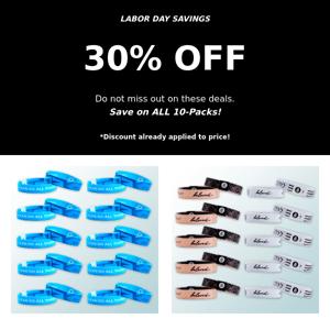 Labor Day Sale! 30% OFF!  ☺️