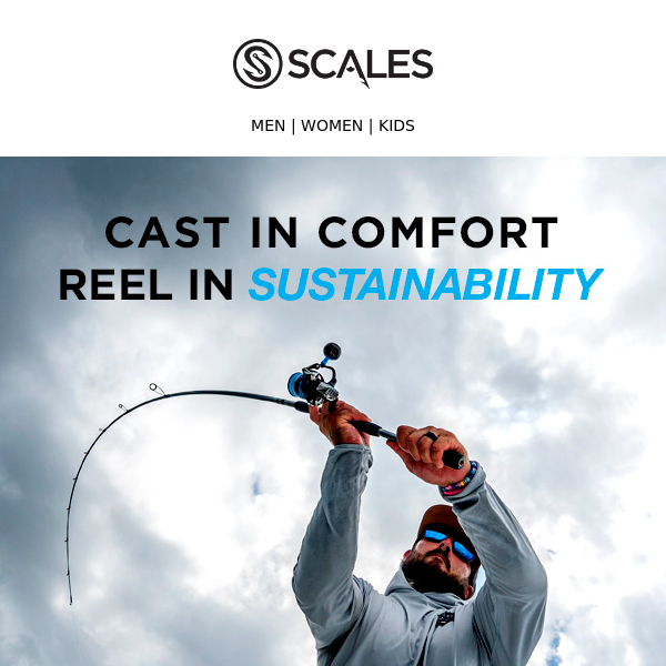 Cast in Comfort, Reel in Sustainability 🐟