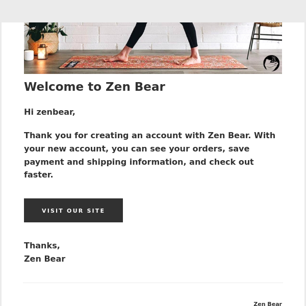 Welcome to Zen Bear