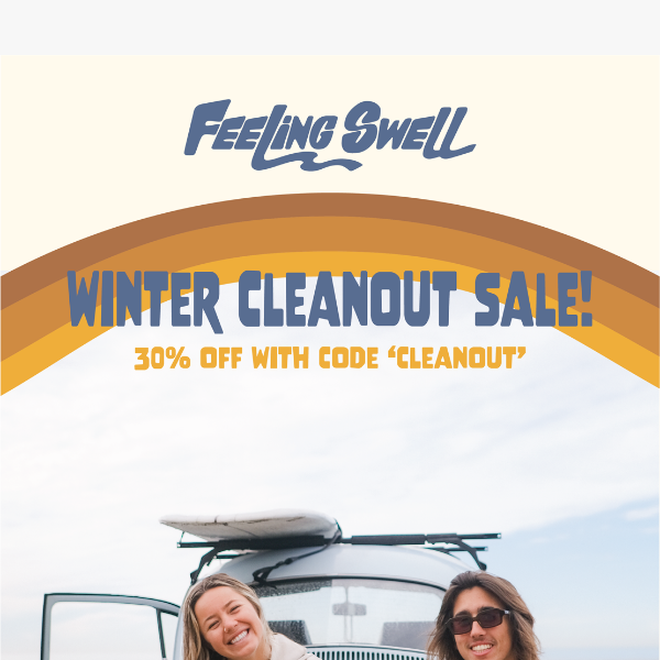 Winter Cleanout Sale is Live!!!