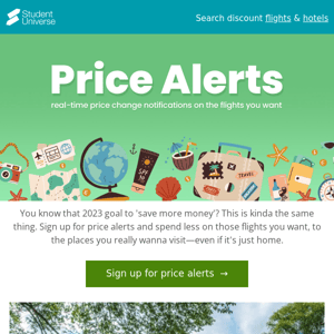 Say 'sup to real-time price drop alerts