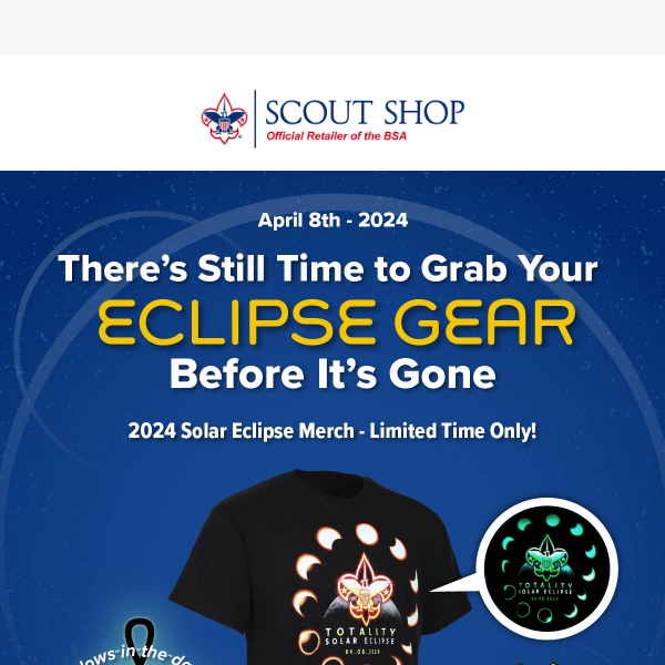 Last Chance: Grab Your Solar Eclipse Gear Before It's Gone!