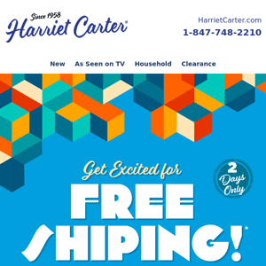 FREE SHIPPING!