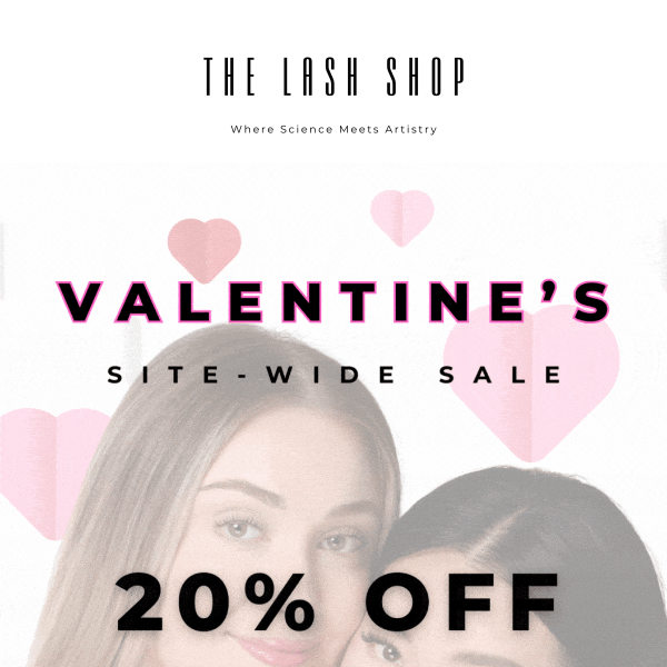 Spreading Love with 20% OFF! 🩷