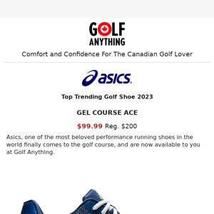 ⭕ $99 Asics Gel Course Ace / 50% Off  ⭕ TOP TRENDING MEN'S GOLF SHOES