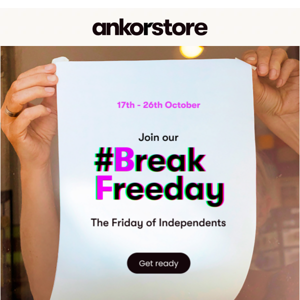Get up to 45% off all products this #BREAKFREEDAY