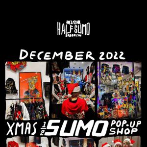 🎅🏻 Surprise! 🎁 You’ve Got a Present from Half Sumo.