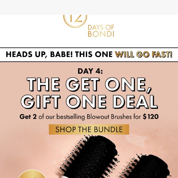 2 Blowout Brushes for $120! ✨✨
