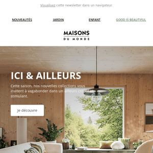 Nouvelles collections : Ici & Ailleurs