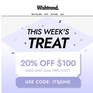 Weekly Code: GET 20% OFF $100🛒