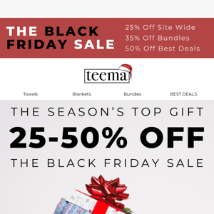Save 25-50% On The Seasons Top Gift 🎁🎉🙌