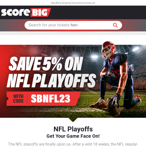 NFL Playoffs Are Here, Save Now! / Billy Strings / Katt Williams / Billy Joel & Stevie Nicks / And More!