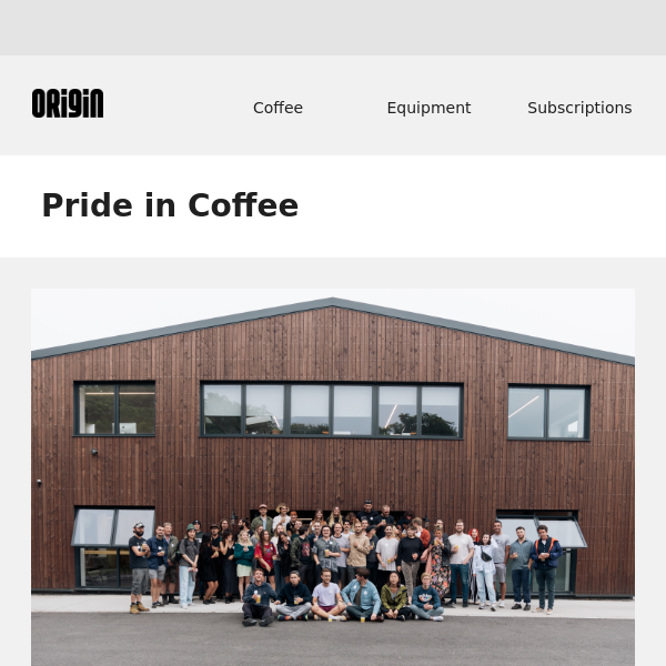 Equality and Pride: Coffee is for Everyone