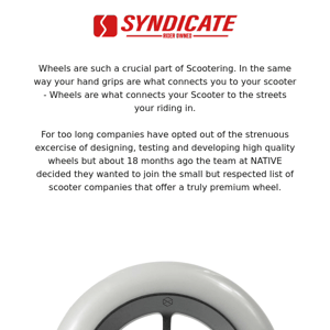 Ride Wheels That Were Designed and Tested by Scooter Riders for Scooter Riders