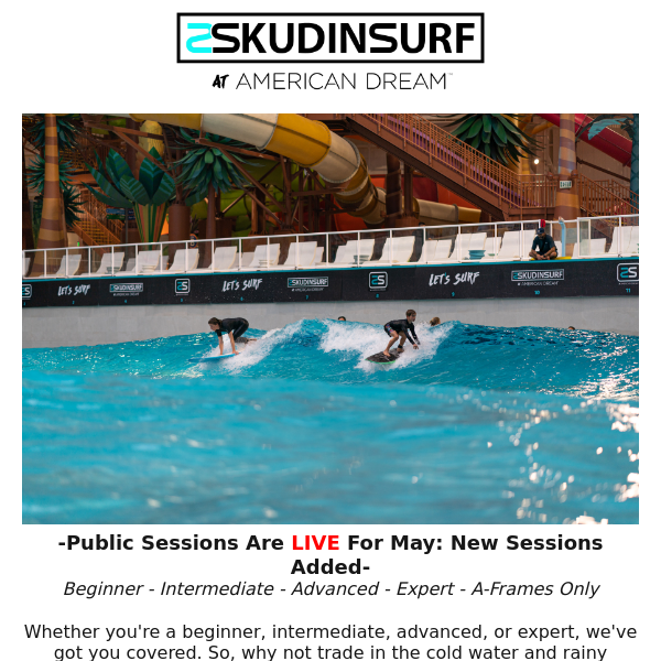 Surf's Up: Unlock Your Potential with Epic New Surf Sessions & Events