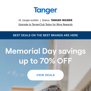 Tanger, Deals